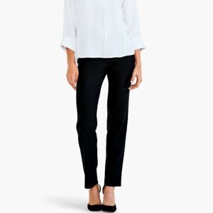 Nic+Zoe Black Wonderstretch Straight Leg Pull On Pants Size 12